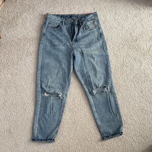 Wild Fable High Rise Blue Distressed Jeans